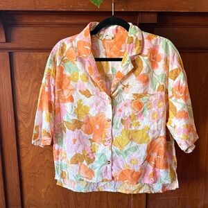 Billabong Vibrant Floral Top
